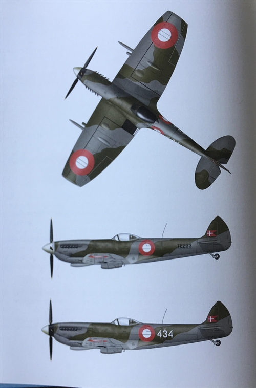 DMC Decals 1:32 Spitfire flags and cockades, late RDAF